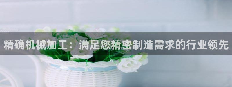彩神V购彩大厅：精确机械加工：满足您精密制造需求的行业领先