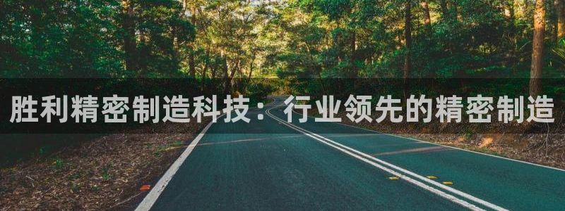 彩神邀请码:00-00-3267：胜利精密制造科技：行业领先的精密制造