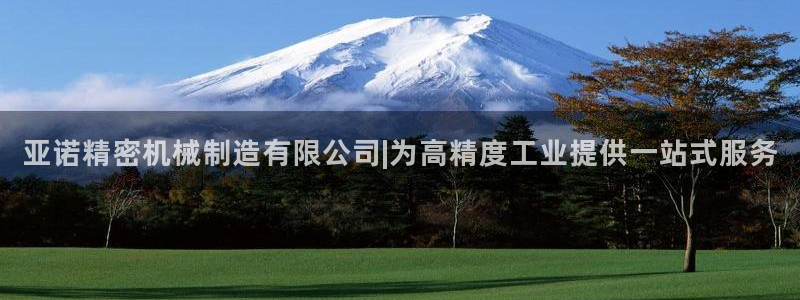 新版彩神v8登录不了：亚诺精密机械制造有限公司|为高精度工业提供一站式服务