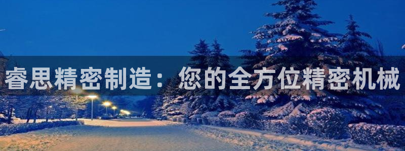 彩神vii购彩l心：睿思精密制造：您的全方位精密机械