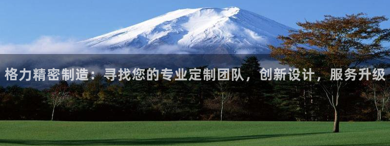 彩神vll官网在线登录：格力精密制造：寻找您的专业定制团队，创新设计，服务升级