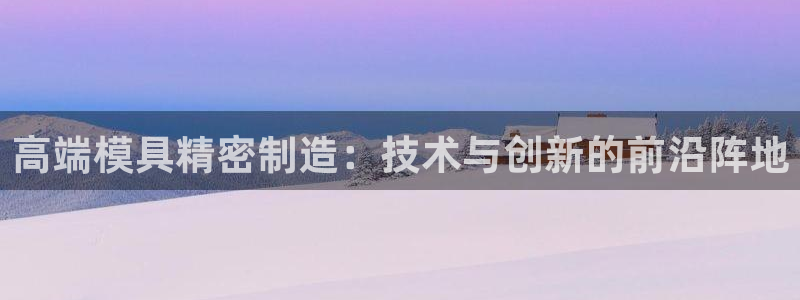 彩神ix能赚钱吗：高端模具精密制造：技术与创新的前沿阵地