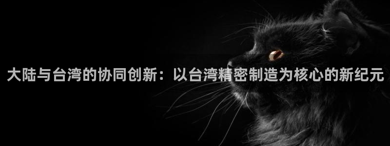 彩神v8平台正规吗安全吗：大陆与台湾的协同创新：以台湾精密制造为核心的新纪元