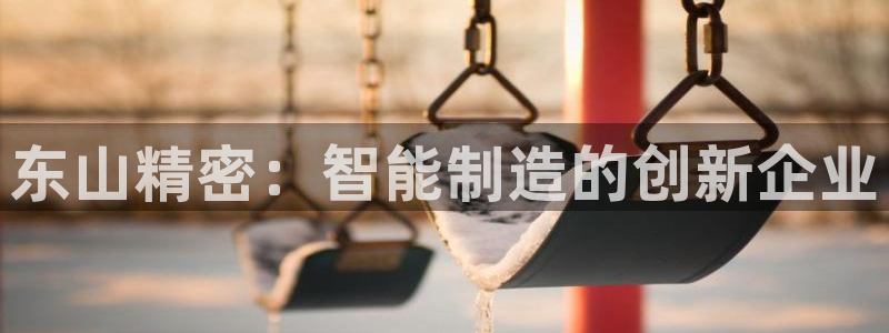 彩神ix平台：东山精密：智能制造的创新企业