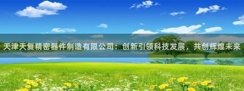 彩神Vll：天津天复精密器件制造有限公司：创新引领科技发展，共创辉煌未来