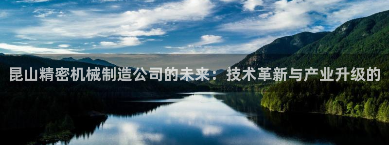 彩神是正规平台吗是真的吗：昆山精密机械制造公司的未来：技术革新与产业升级的